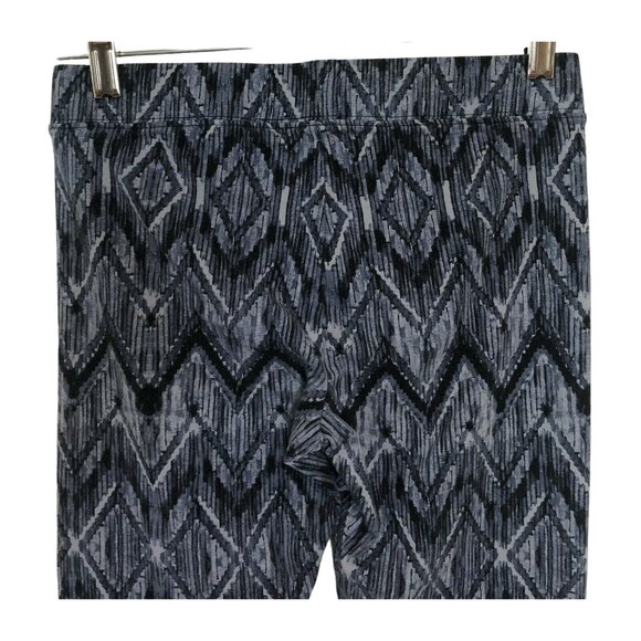 American Eagle Hi Rise Leggings  Women’s Size Medium Blue Geometric Print - Picture 5 of 9